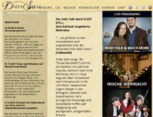 Tablet Screenshot of irish-folk-band.com